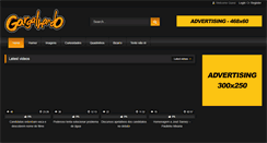 Desktop Screenshot of gargalhando.com